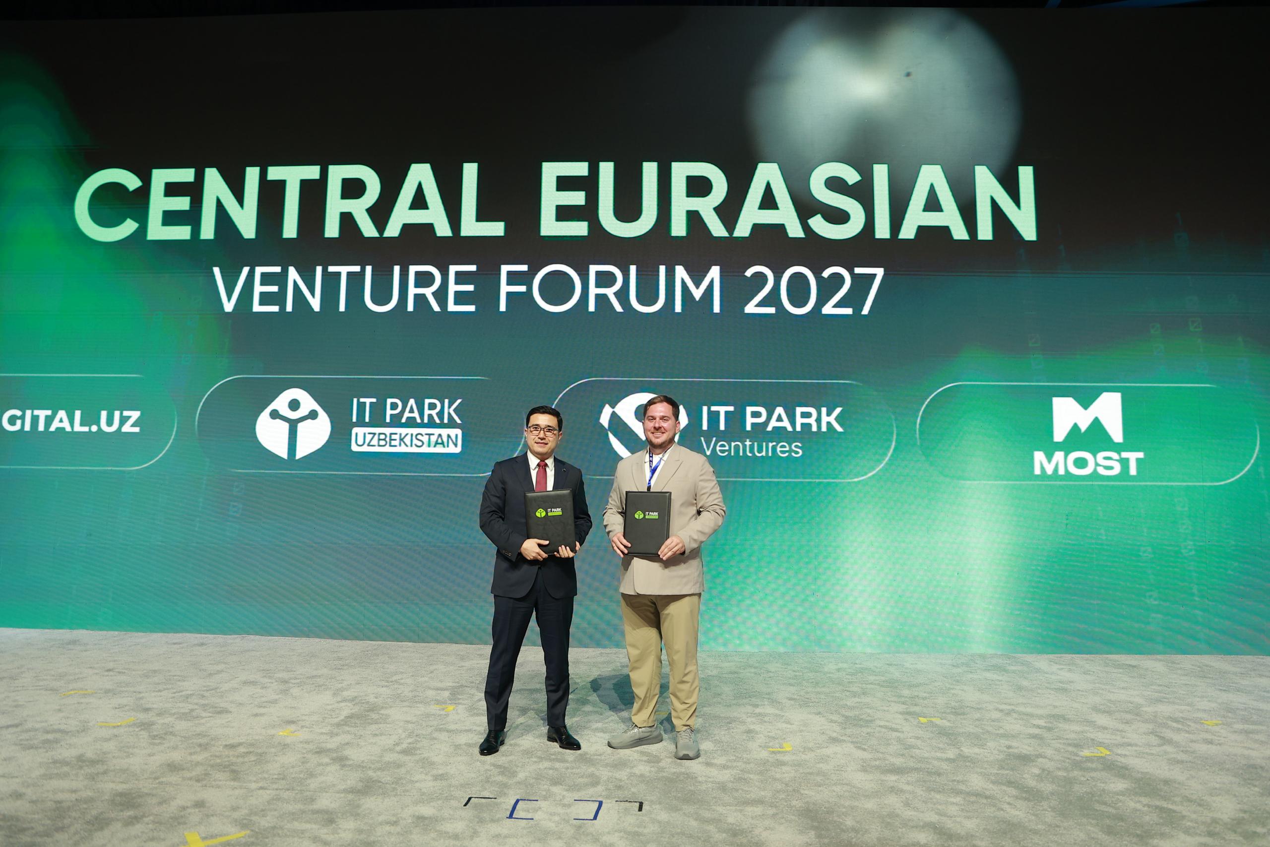 MOST Holding and IT Park Uzbekistan sign memorandum to host Central Eurasian Venture Forum 2027 in April