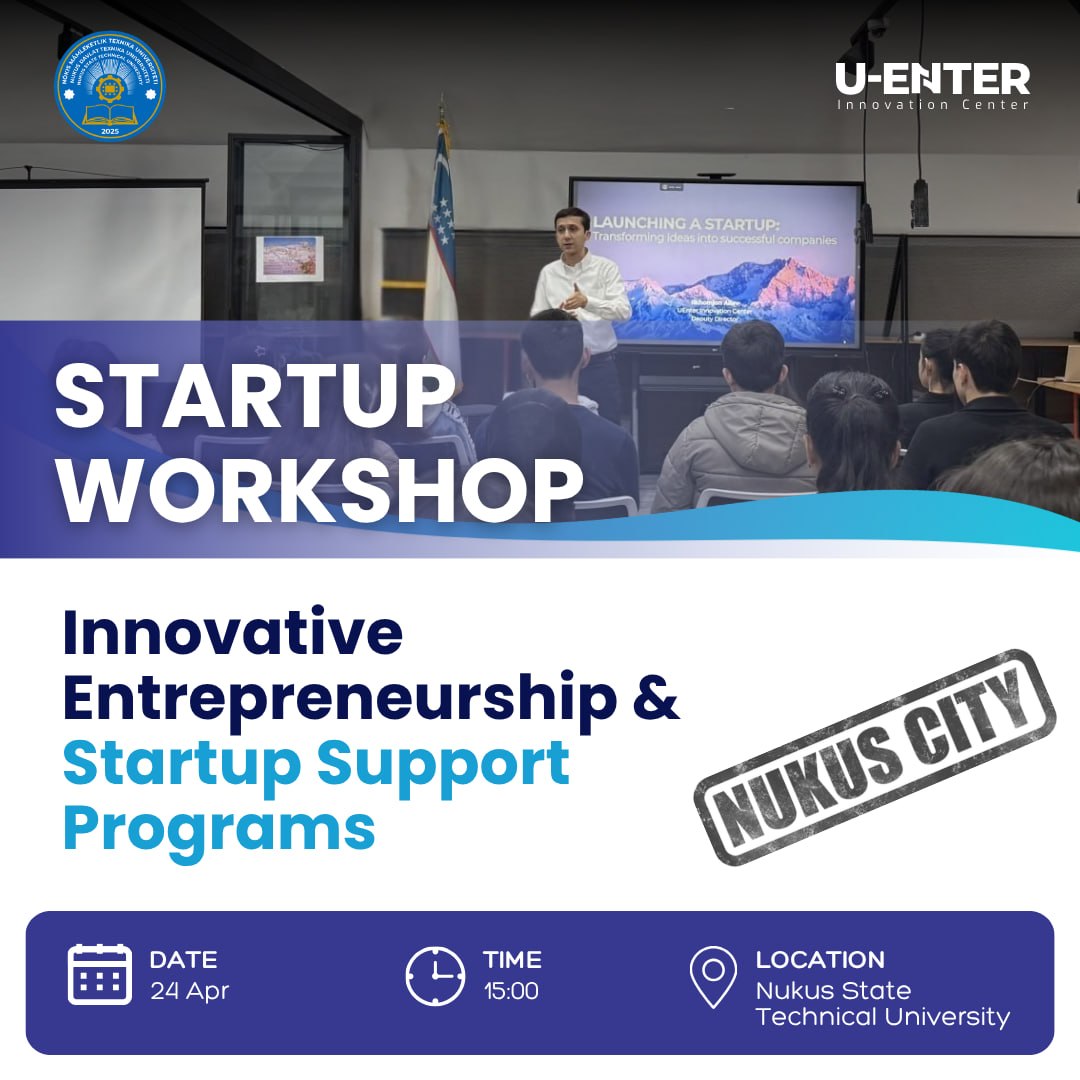 Startup Workshop by UEnter