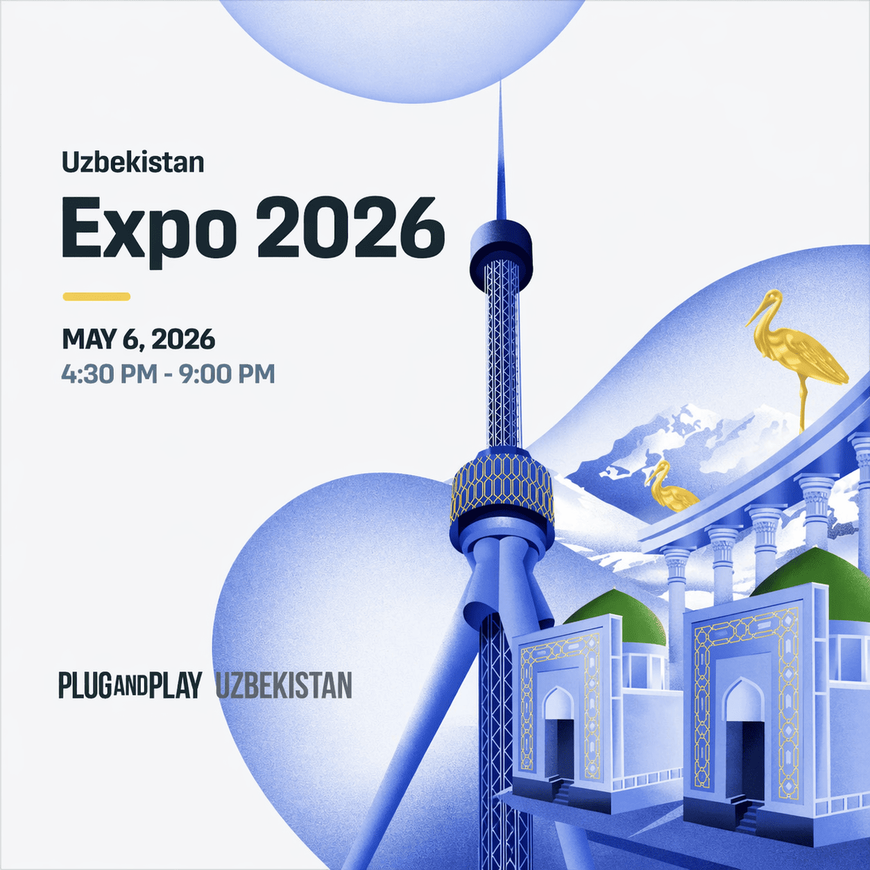 Plug and Play Uzbekistan EXPO 2026