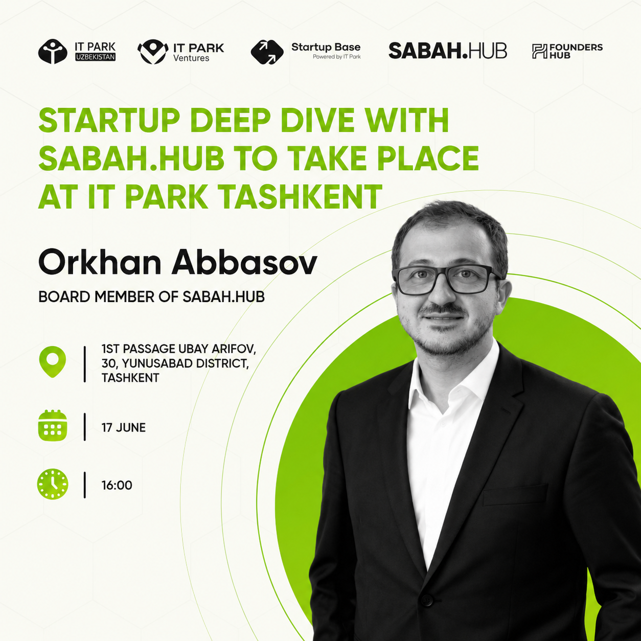 Startup Deep Dive with SABAH.HUB