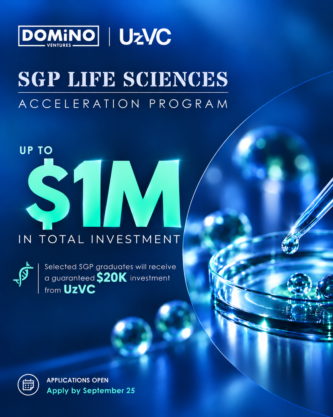 SGP Life Sciences opens up to $1M in funding for accelerator graduates in Central Asia